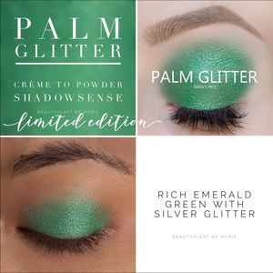 Palm glitter ShadowSense